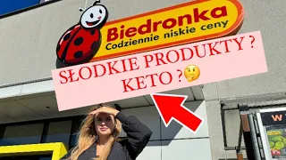 KETO PRODUKTY • czyli co znajdziemy słodkiego w biedronce 🤔🍓🫐