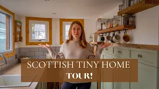 TOUR OF OUR TINY HOME IN THE SCOTTISH HIGHLANDS