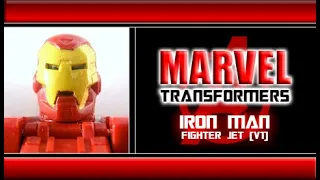Marvel - "Transformers Crossovers" Iron Man [Fighter Jet, v1] Review