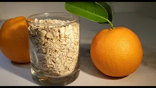 Amazing! 1 cup oatmeal and 2 oranges. A cake that melts in your mouth Gluten-free dessert