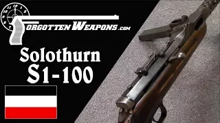 Japanese Contract Steyr-Solothurn S1-100 (aka MP34)