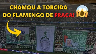 😱 A TORCIDA DO PALMEIRAS PROVOCOU OS FLAMENGUISTAS NO JOGO CONTRA O GALO! (Palmeiras 0x0 Palmeiras)