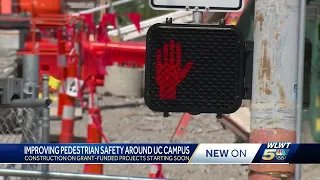 Construction starting soon on projects to improve pedestrian safety around UC campus