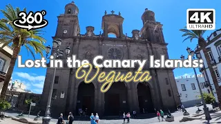 Gran Canaria Old Town (Columbus' House) in 4K: Immersive 360 Virtual Walking Tour