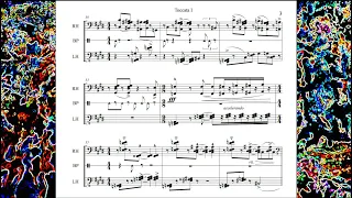 Toccata I for piano solo - Nina Deuse [Full Score Video]