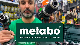 HERRAMIENTAS A BATERÍA DE METABO *NUEVO COMBO*