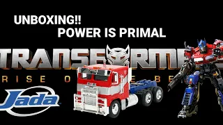 Transformers: Jada Toys Review | Rise of the Beasts Diecast Metal Optimus Prime 1:32