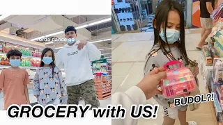 GROCERY with US + NA BUDOL NANAMAN AKO NI CHLOE & WALLAD 🙄 | Grae and Chloe