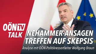 Nehammer-Pläne treffen auf Skepsis