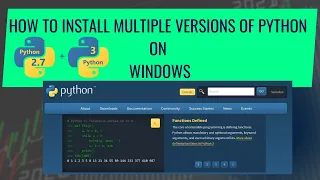 How to install multiple versions of Python 2 and 3