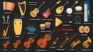 List of Musical Instruments | Learn Musical Instruments Names in English