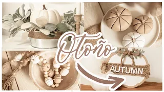 🎃OTOÑO DIY FÁCILES Y RÁPIDOS PARA DECORAR 🍁MANUALIDAD CALABAZAS + IDEAS DECORACION OTOÑAL/ 2023