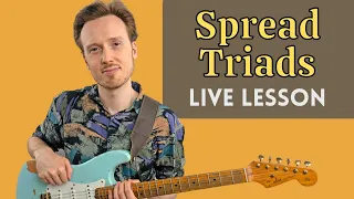 SPREAD TRIADS: The Most Important Arpeggios on Guitar?