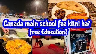Canada main school fee kitni ha || Free education ha ya nahi || Safety box ki zaroorat kiun pari ?