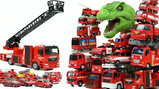 Siku Fire Truck Toys 소방차 장난감 시쿠 다이캐스트 자동차 총출동 뽀로로 소방서