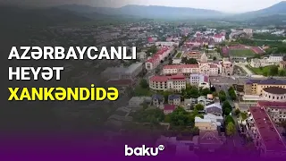 Azərbaycanlı heyət Xankəndidə - BAKU TV