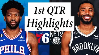 Brooklyn Nets vs. Philadelphia 76ers Full Highlights 1st QTR | Apr 17 | 2022-2023 NBA Playoffs