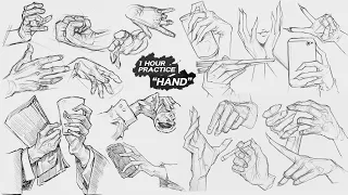 🤚🏻 PLZ,, NEVER STOP PRACTICE..!! - 1 HOUR " HAND ONLY " 🤚🏻