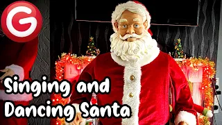 Gemmy Animated Life Size Singing and Dancing Santa (2004) Review! 🎄