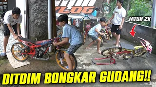 DITDIM BONGKAR GUDANG KELUARKAN SEMUA SEPEDA DRAG DAN TRAILNYA..