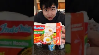 Day 1 of eating instant noodles every day for a month challenge