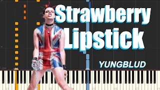 Strawberry Lipstick - YUNGBLUD (Piano Tutorial)