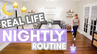 2021 REALISTIC NIGHT TIME CLEANING ROUTINE | Relaxing After Dark Extreme Cleaning Motivation