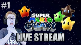 Super Mario Galaxy Live Stream (Part 1)