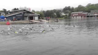 EPIC Dartmouth 2015 - Swim Start Lake Banook.