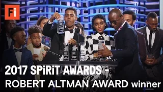 MOONLIGHT wins the Robert Altman Award at the 2017 Film Independent Spirit Awards
