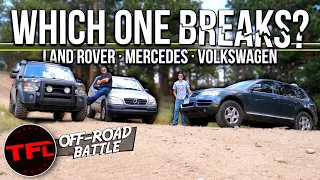 What's The Best Budget Off-Roader For $5,000? I Find Out By BREAKING One! ML vs. LR3 vs. Touareg