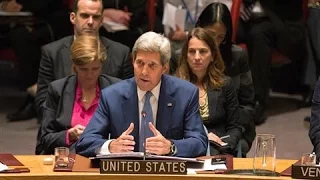 Kerry Reacts to Russian Airstrikes in Syria