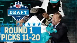 Picks 11-20: A Chest Bump with the Commissioner, Another QB Gone, & More! | 2019 NFL Draft