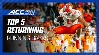 Top 5 Returning Running Backs | ACC Football 2023