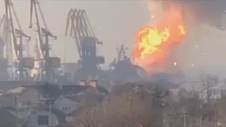 Украина нанесла ракетный удар Точкой-У по порту в Бердянске