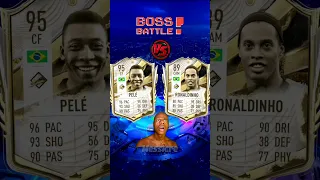 FIFA 23 Legend Pele 🆚️ FIFA 23 Legend Ronaldinho 🔥😱 Boss Fight 🤯🥵 #pele #ronaldinho