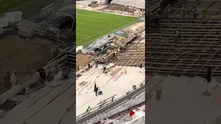 stadion Indonesia bisa meniru stadion ini untuk hilangkan lintasan atletik,