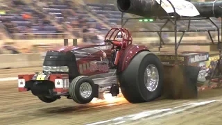 Alcohol Super Stock Tractors Pulling At Keystone Nationals