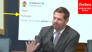 Swalwell Calls Out Republicans For Inviting Witness Who Tweeted Anti-Cop Rhetoric To Their Faces