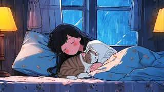 Sleepy Vibes Lofi a Rainy Night ☔ Lofi Music for a sweet dream 💤 Beats to sleep / chill vibes