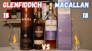 GLENFIDDICH 18 SMALL BATCH RESERVE vs MACALLAN 18 FINE OAK TRIPLE CASK