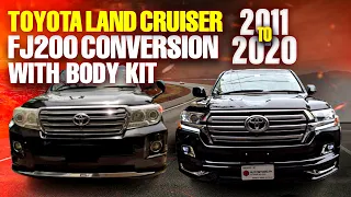 Toyota Land Cruiser FJ200 Conversion With Body Kit 2008 To 2020 (After Installation) | Autostore.pk