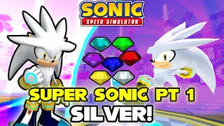 Unlocking Silver the Hedgehog in Sonic Speed Simulator! (Chaos Emerald Locations)