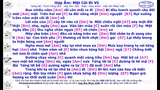 Hợp Âm | Một Cõi Đi Về | Am 4K