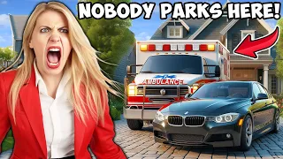 Karen Parked In My Driveway During Medical Emergency, Blocked Ambulance!