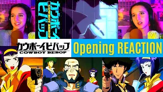 REACTING to *Cowboy Bebop Opening (TANK!) ITS SO FUNKY!! (First Time Watching) Anime Openings