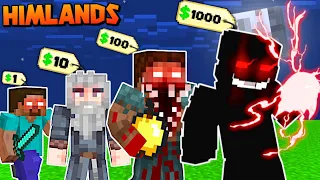 Minecraft, But I Can Buy Scary Himlands Entities Powers