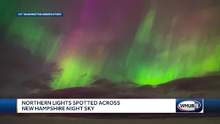 'I still can't comprehend': Northern lights spotted across New Hampshire