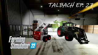 Feeding Calves & Cows. Hay & Straw Pellets w/ Krone Premos. | Talbach Ep. 27 | #FarmingSimulator22