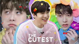 cutest junghwan moments that make me happy